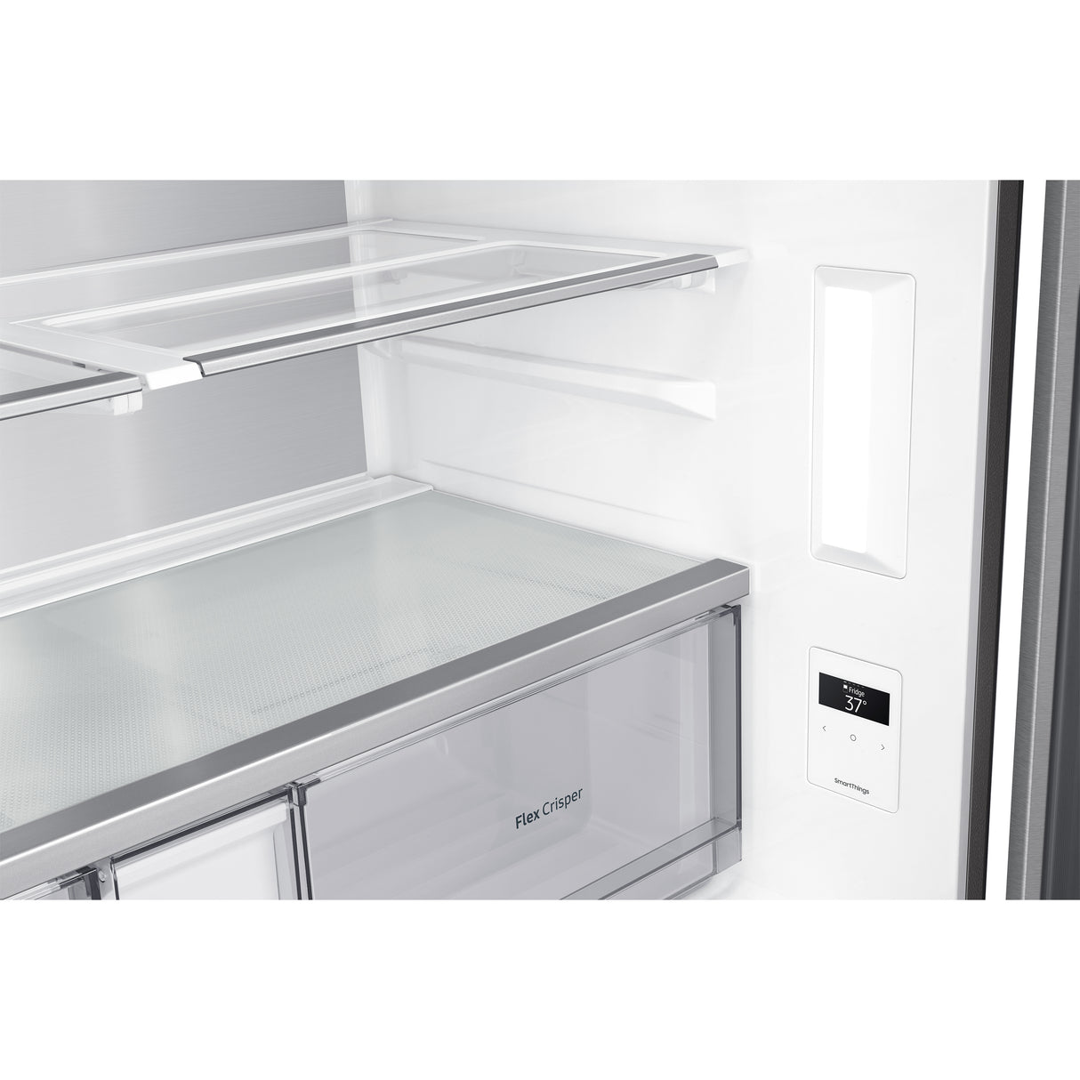 23 cu. ft. Smart Counter Depth Side-by-Side Refrigerator in Stainless Steel - (RS23A500ASR)