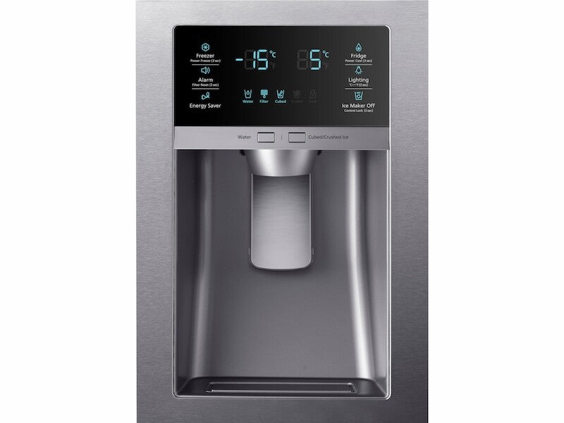 25 cu. ft. 4-Door French Door Refrigerator in Stainless Steel - (RF25HMEDBWW)