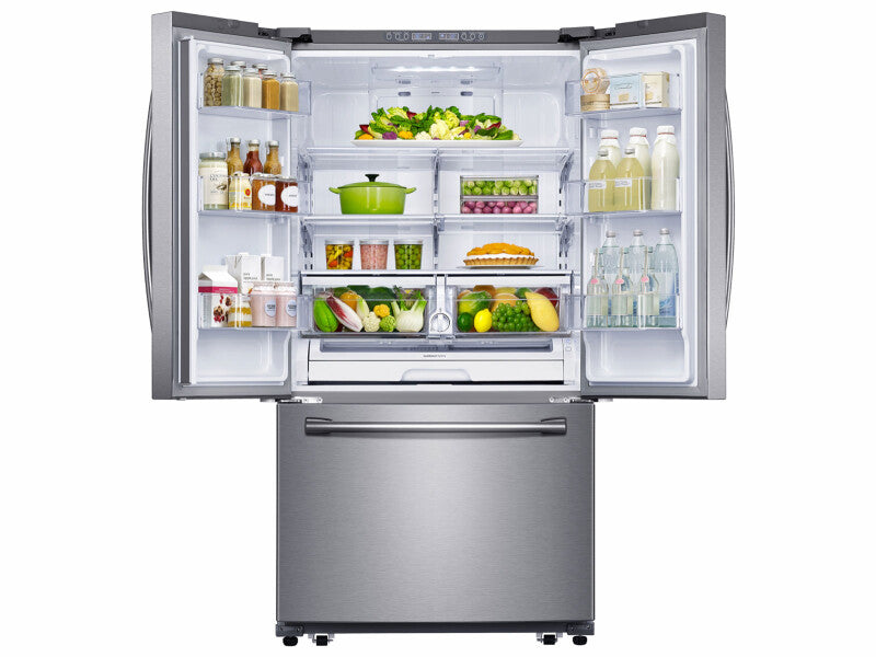 26 cu. ft. French Door Refrigerator with Internal Filtered Water in Stainless Steel - (RF261BEAESR) - SAMSUNG
