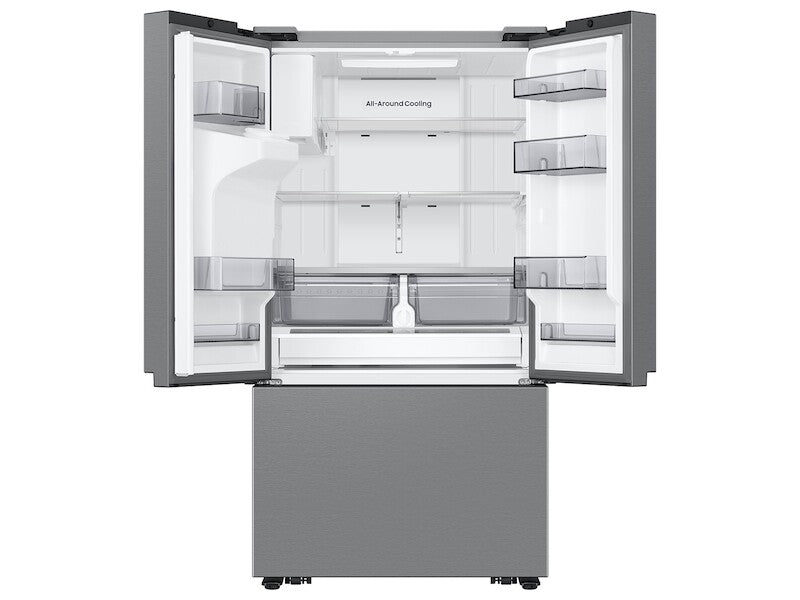 26 cu. ft. Mega Capacity Counter Depth 3-Door French Door Refrigerator with External Water and Ice Dispenser in Stainless Steel - (RF27CG5B10SRAA)
