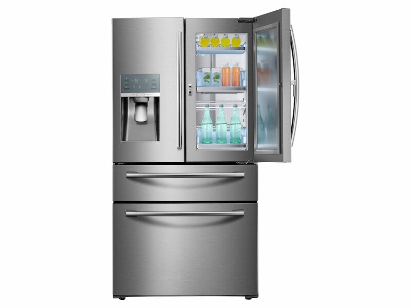 28 cu. ft.Food Showcase 4-Door French Door Refrigerator - (RF28JBEDBSRAA)