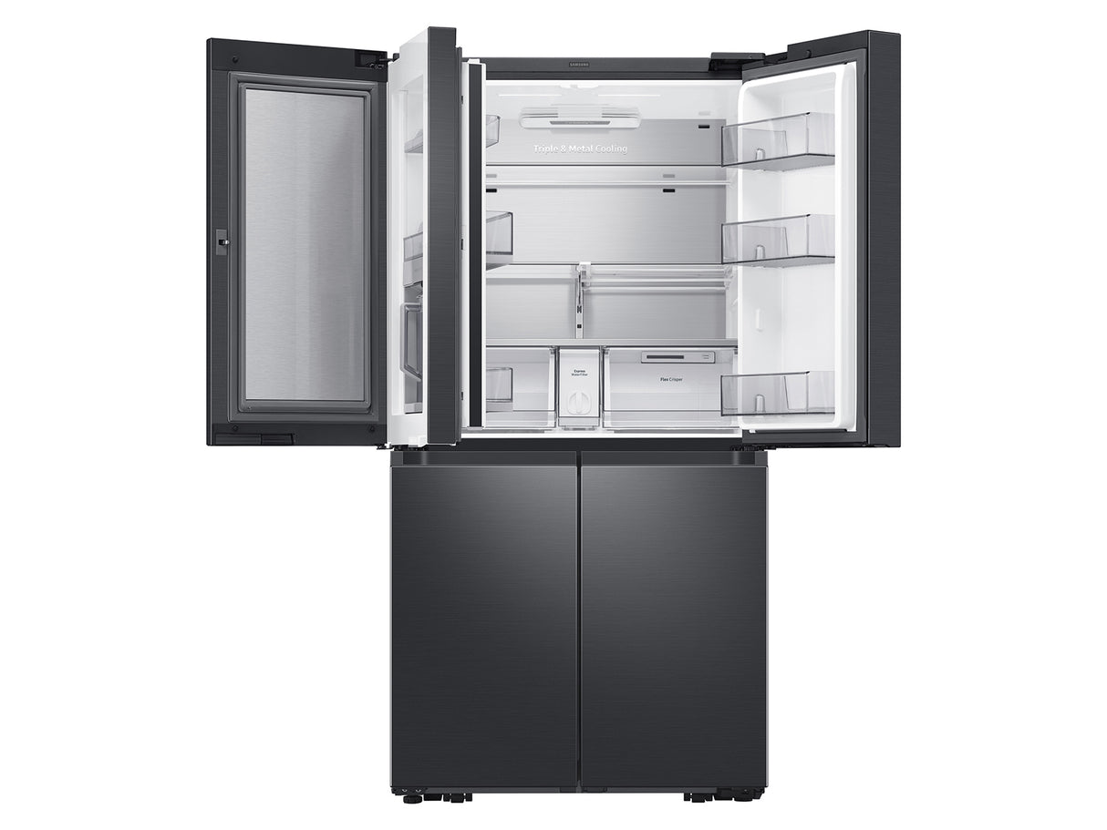 29 cu. ft. Smart 4-Door Flex(TM) Refrigerator with Beverage Center and Dual Ice Maker in Black Stainless Steel - (RF29A9671SG)