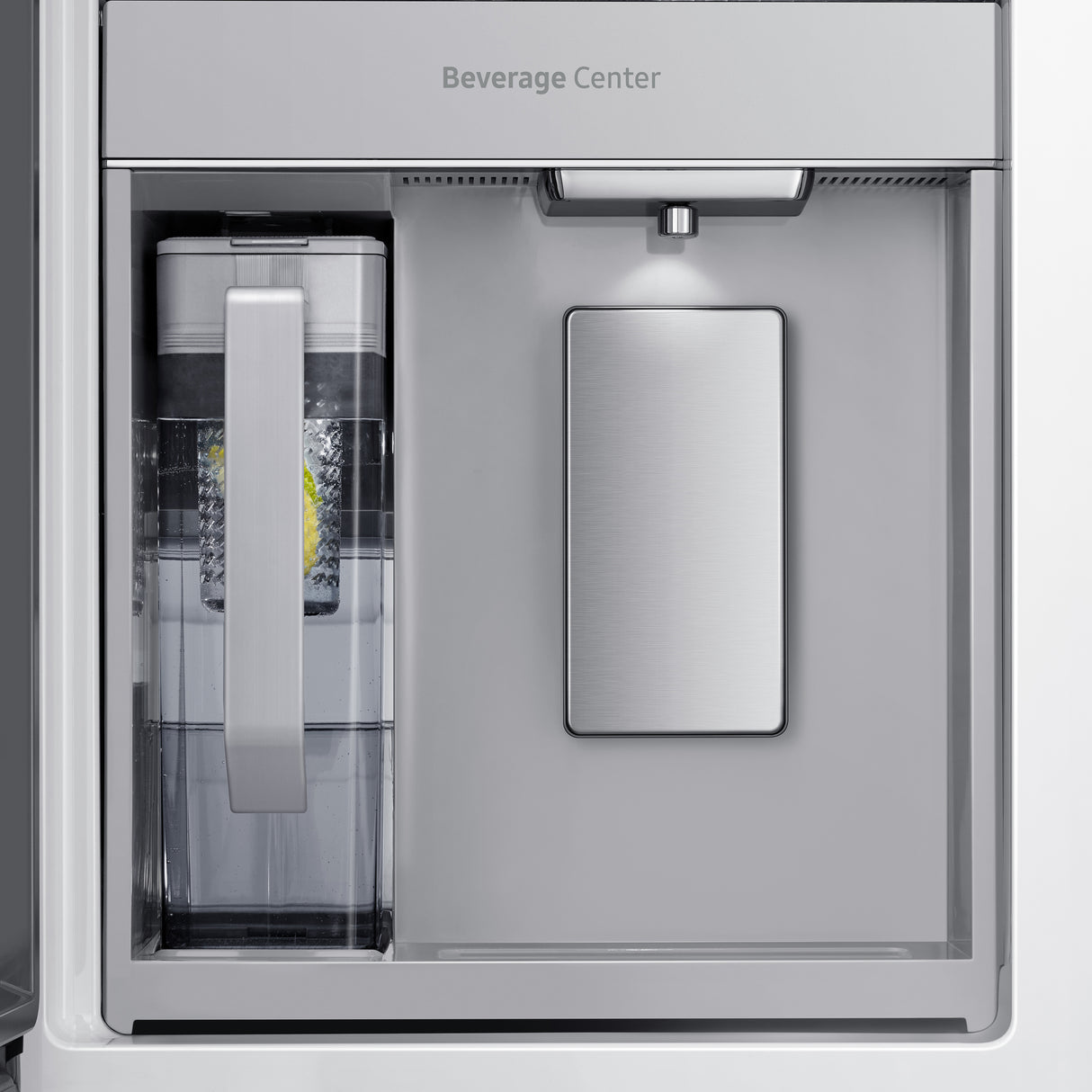 29 cu. ft. Smart 4-Door Flex(TM) Refrigerator with Beverage Center and Dual Ice Maker in Black Stainless Steel - (RF29A9671SG)