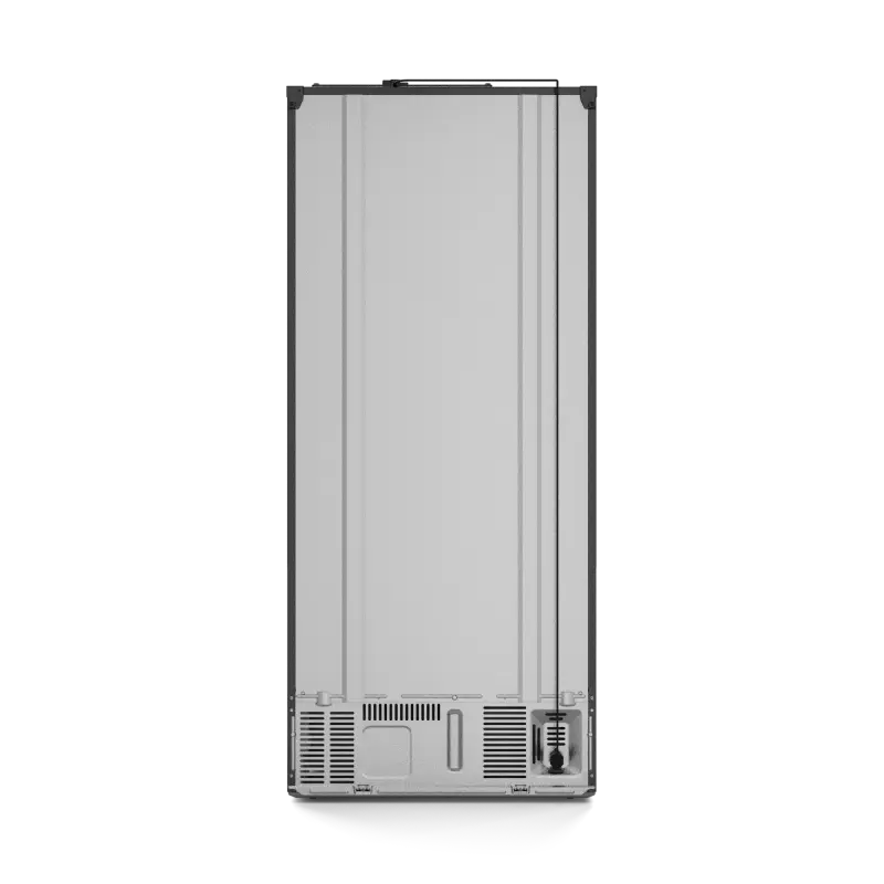 30 Inch 17.5 Cu Ft French Door Counter Depth Refrigerator With Ice Maker In Black Gordon Ramsay Series - (RF3017FFD00) -