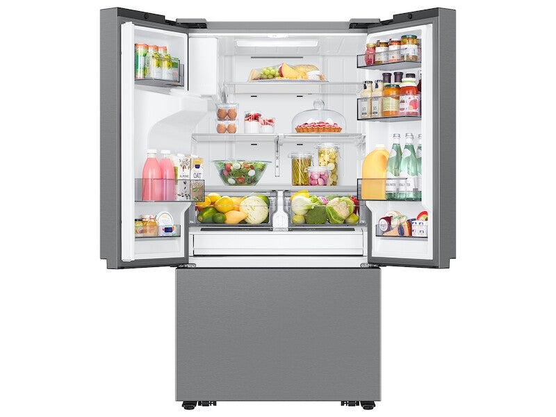 31 Cu Ft Mega Capacity 3 Door French Door Refrigerator With External Water And Ice Dispenser In Stainless - (RF32CG5B10SRAA)