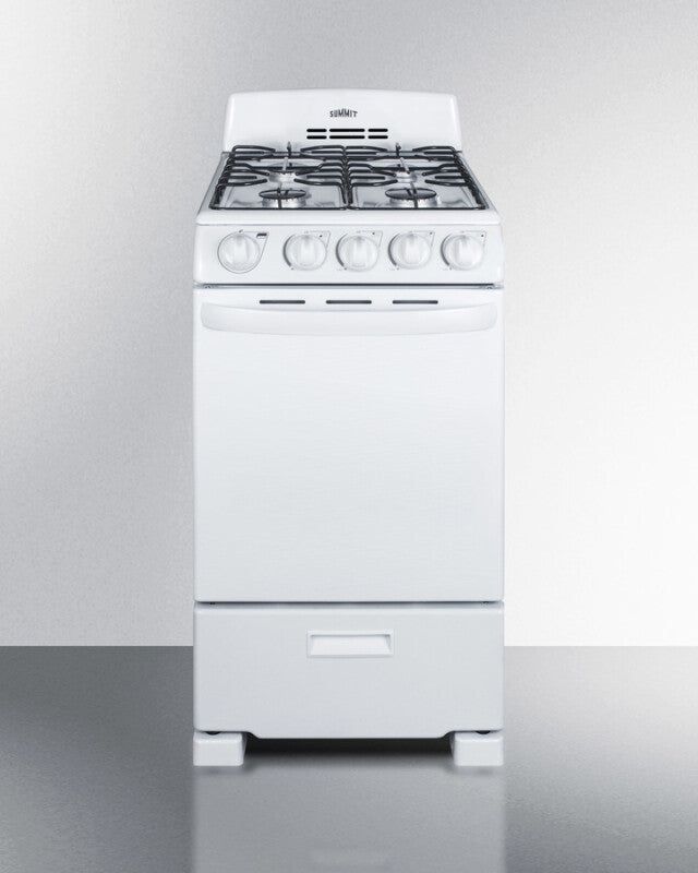 20" Wide Gas Range - (RG200WS)