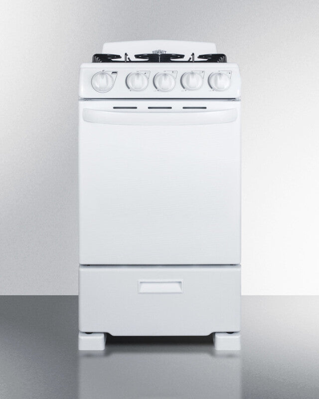 20" Wide Gas Range - (RG200WS)