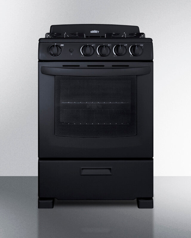 24" Wide Gas Range - (RG2402B)