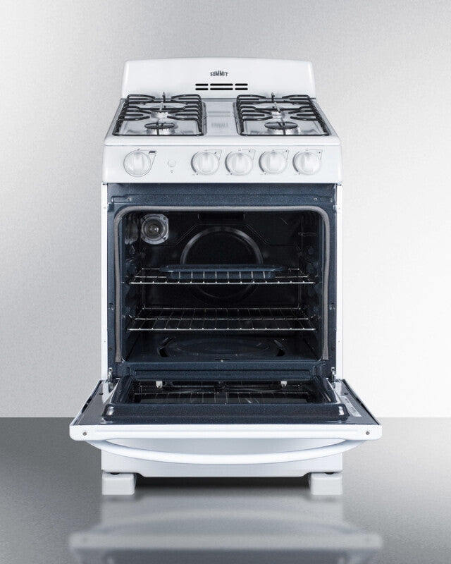 24" Wide Gas Range - (RG244WS)