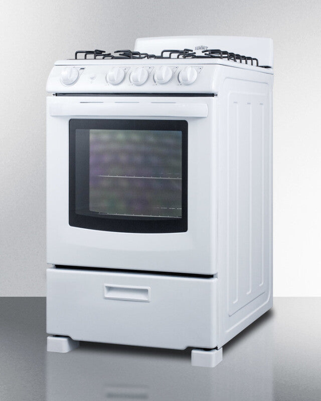 24" Wide Gas Range - (RG244WS)