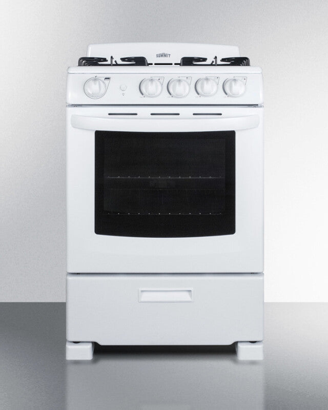 24" Wide Gas Range - (RG244WS)