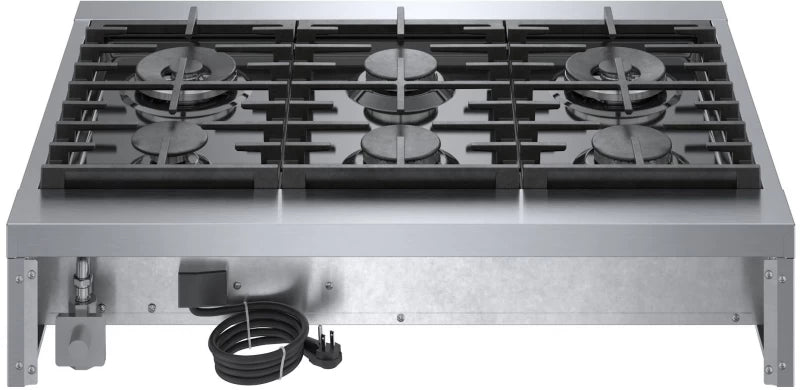 800 Series Gas Rangetop 36" Stainless steel - (RGM8658UC) - BOSCH