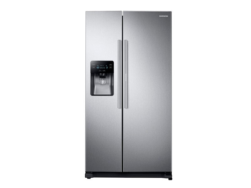 25 cu. ft. Food ShowCase Side-by-Side Refrigerator with Metal Cooling in Black Stainless Steel - (RH25H5611SG) - SAMSUNG