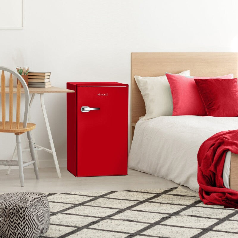 3.1 cu. ft. Retro Compact Refrigerator - (RMRS31X5RIS) - AVANTI