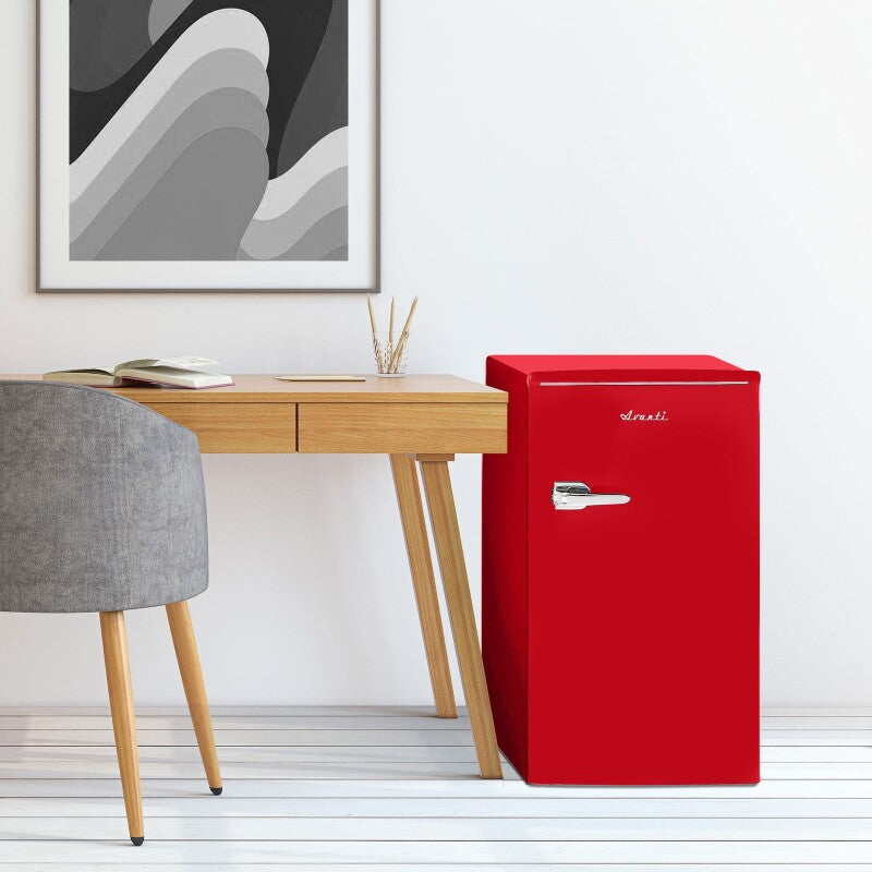 3.1 cu. ft. Retro Compact Refrigerator - (RMRS31X7GIS) - AVANTI