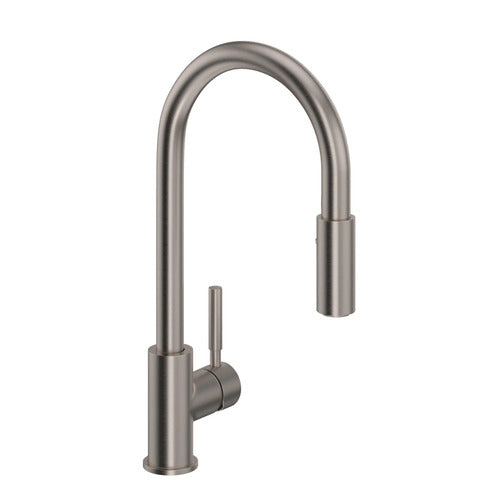 Rohl RR7520STN "Lux" Pull-Out Spray Kitchen Faucet
