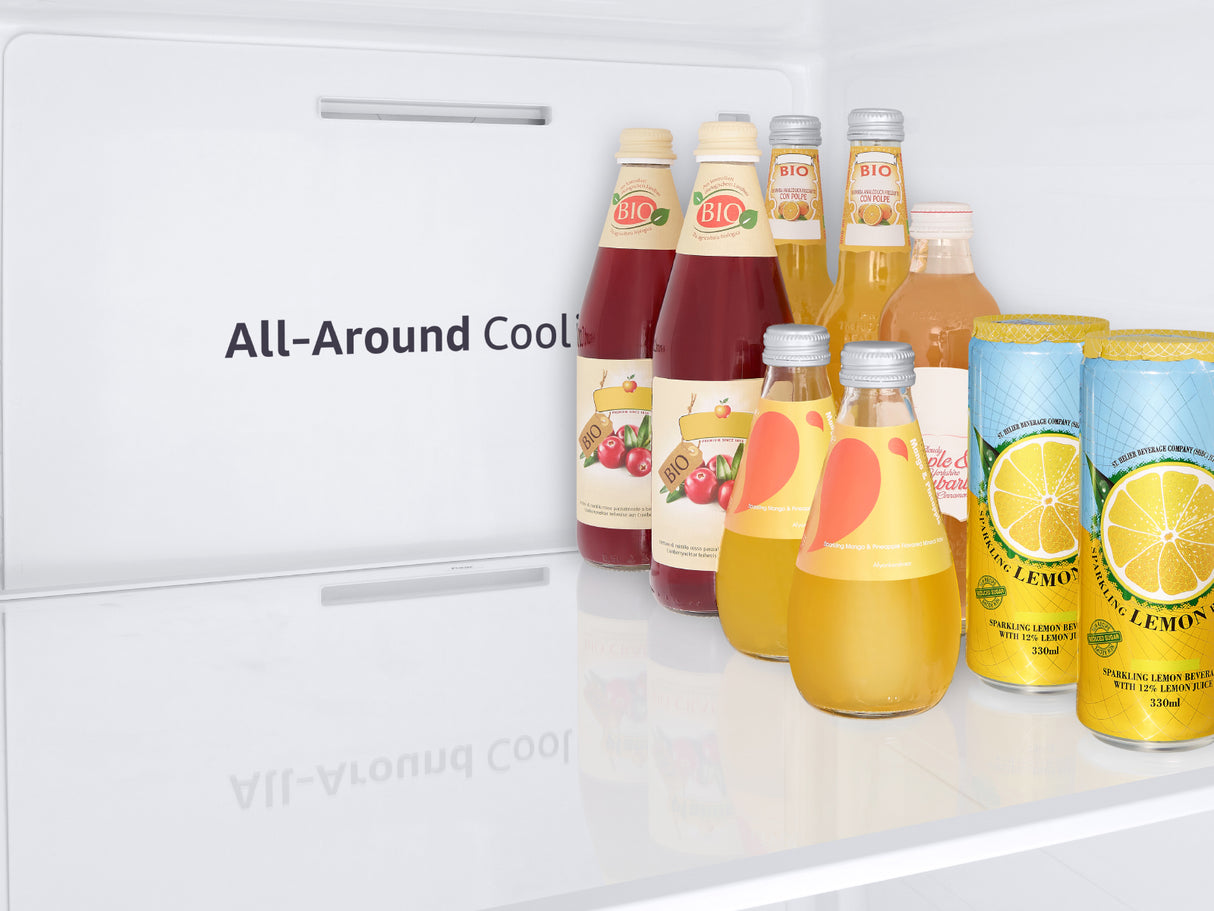 27.4 cu. ft. Smart Side-by-Side Refrigerator with Large Capacity in Stainless Steel - (RS27T5201SR)