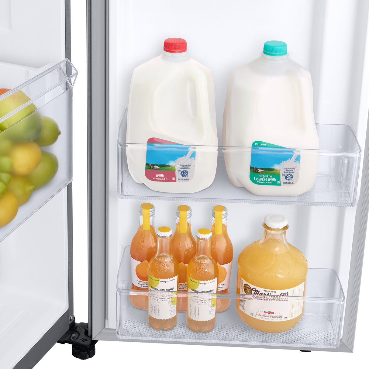 27.4 cu. ft. Smart Side-by-Side Refrigerator with Large Capacity in Stainless Steel - (RS27T5201SR)