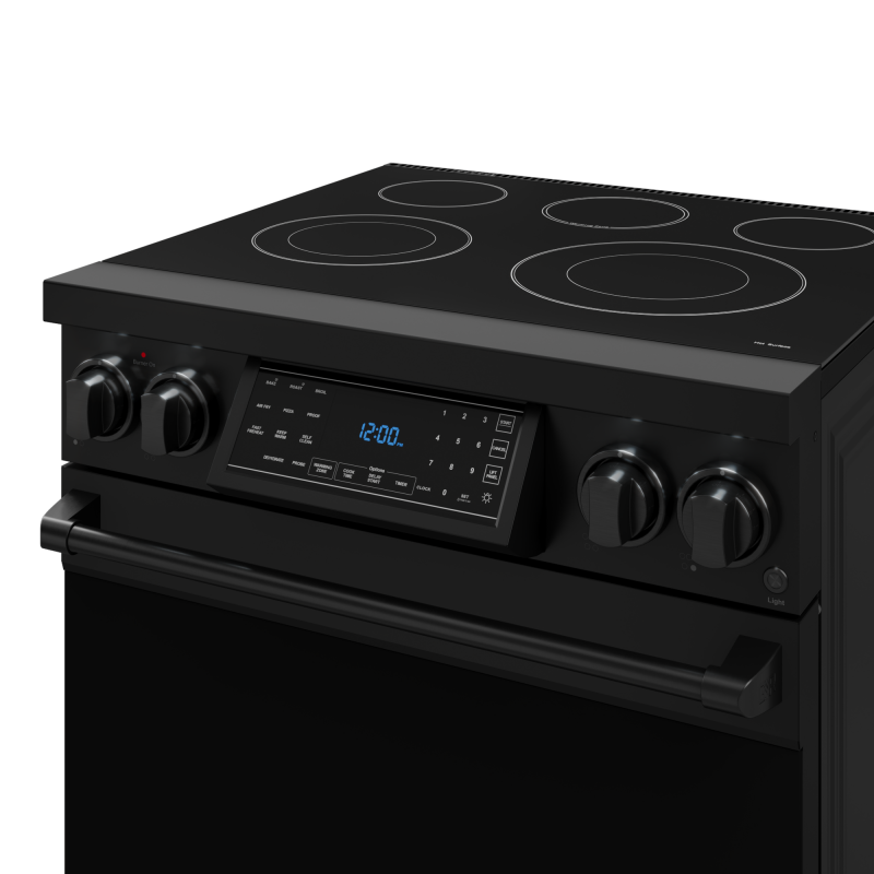 30 Inch Professional Electric Range With Tilt Panel Touch Control In Black Gordon Ramsay Series - (RSE30B) -