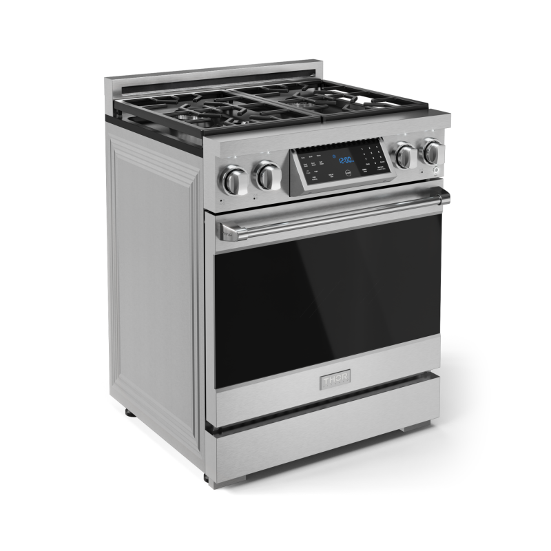 30 Inch Professional Gas Range With Tilt Panel Touch Control In Stainless Steel Gordon Ramsay Series - (RSG30) -