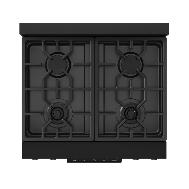 30 Inch Professional Lp Range With Tilt Panel Touch Control In Matte Black Gordon Ramsay Series - (RSG30BLP) -