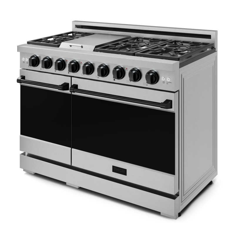 Gordon Ramsay Series 48" Gas Range - (RSG48EBLK) -