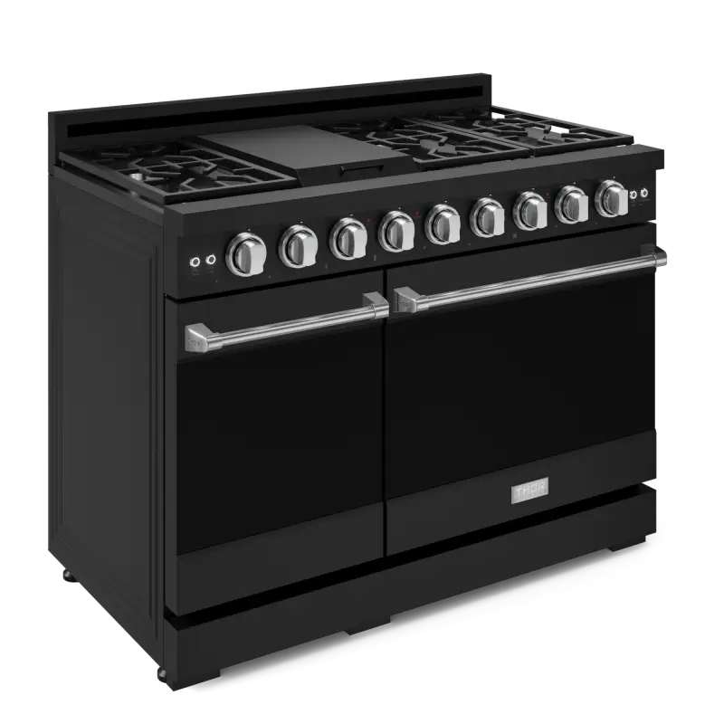 Gordon Ramsay Series 48" Gas Range - (RSG48EBLPSS) -