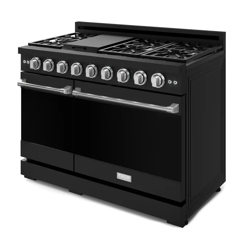 Gordon Ramsay Series 48" Gas Range - (RSG48EBLPSS) -