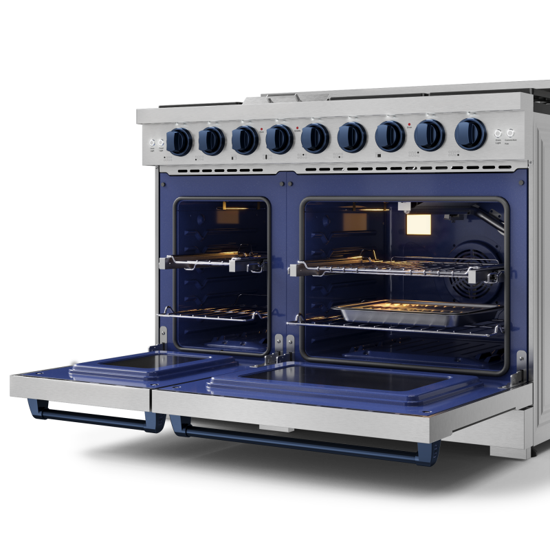 Gordon Ramsay Series 48" Gas Range - (RSG48EBLU) -