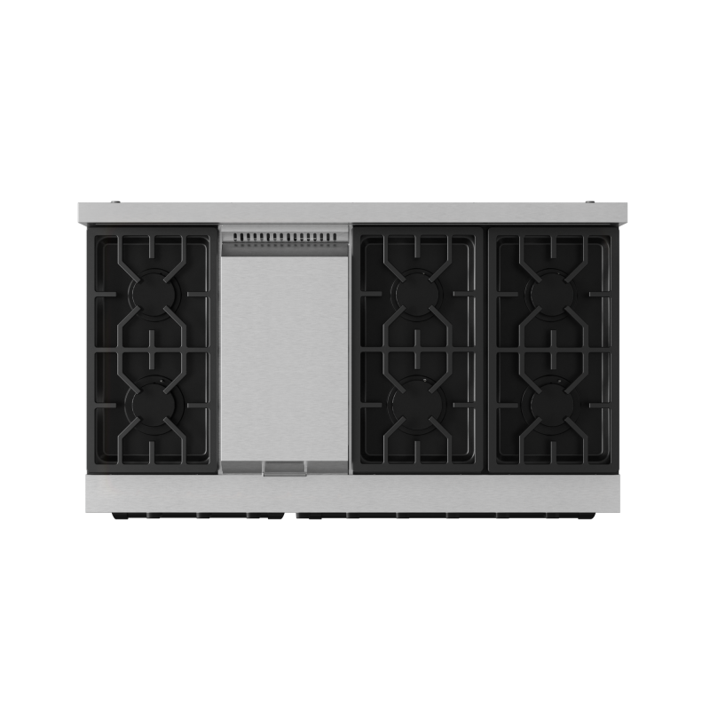 Gordon Ramsay Series 48" Gas Range - (RSG48ELPBLK) -