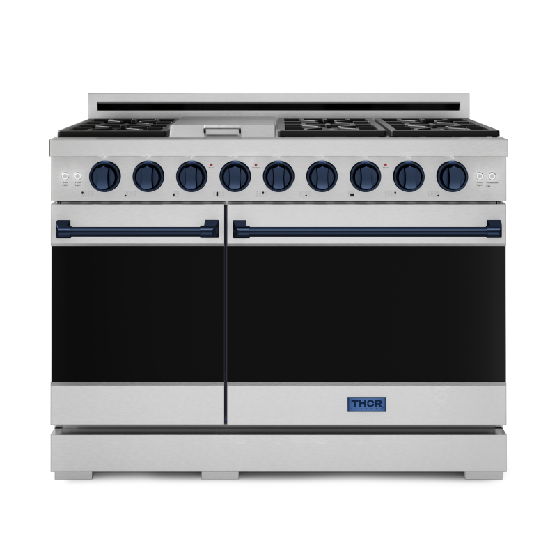 Gordon Ramsay Series 48" Gas Range - (RSG48ELPBLU) -