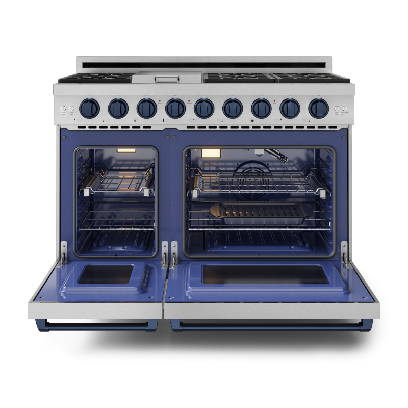Gordon Ramsay Series 48" Gas Range - (RSG48ELPBLU) -