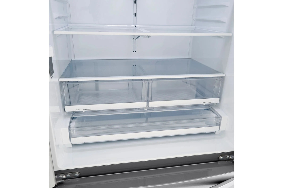 LG LMWS29626S French Door Refrigerator - detail view
