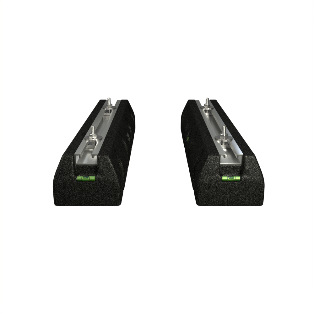 Condenser Riser - 6" Rubber (set of two)