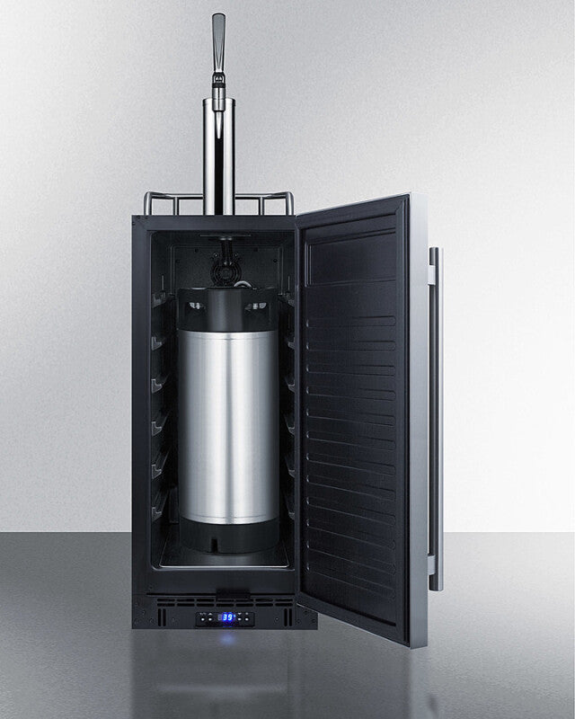 15" Wide Built-in Nitro Coffee Kegerator - (SBC15NCF)