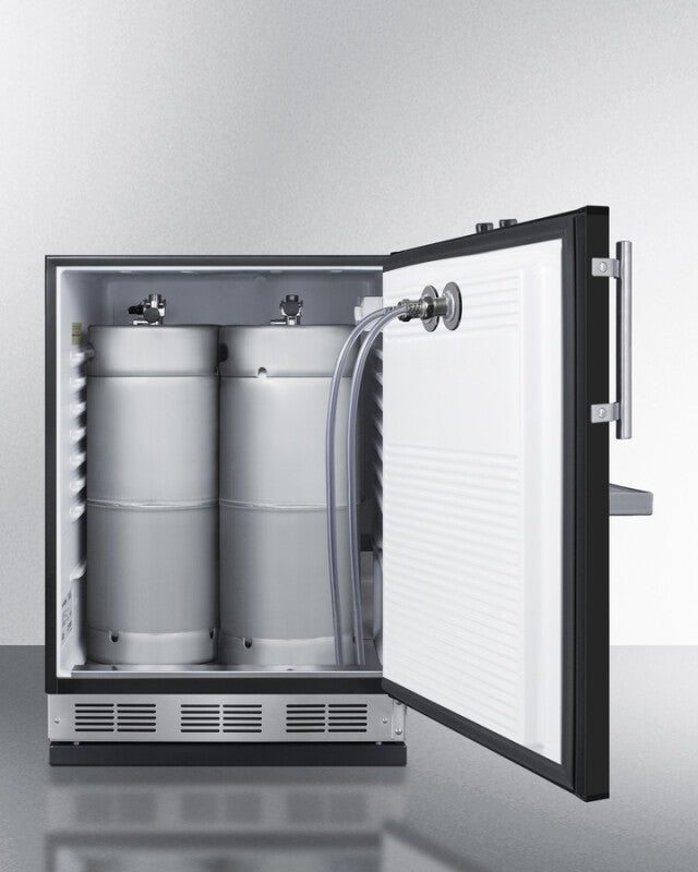 24" Wide Front Tap Built-In Beer Kegerator - (SBC58BFRTP)