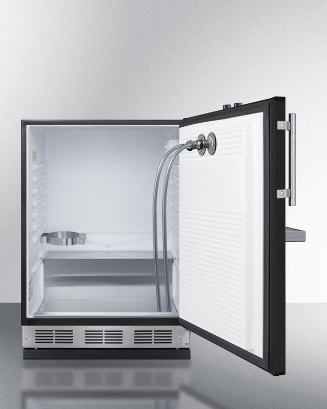 24" Wide Front Tap Built-In Cold Brew Coffee Kegerator - (SBC58BFRTPCF)