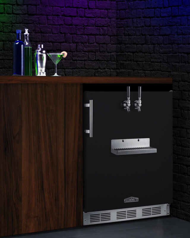 24" Wide Front Tap Built-In Cold Brew Coffee Kegerator, ADA-Compliant - (SBC58BFRTPCFADA)