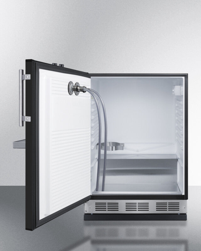 24" Wide Front Tap Built-In Cold Brew Coffee Kegerator - (SBC58BFRTPCFLHD)