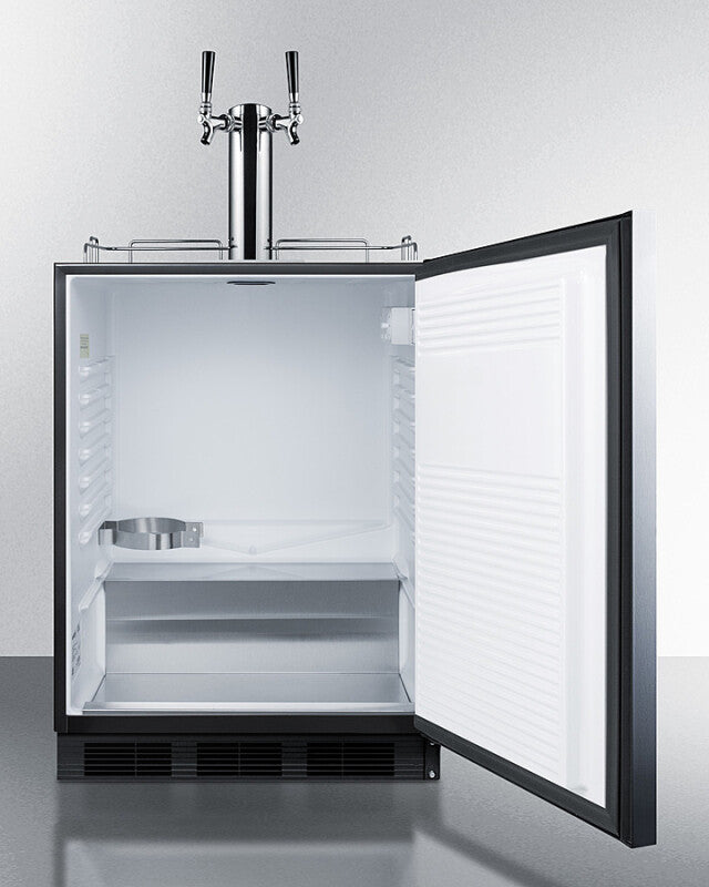 24" Wide Built-in Kegerator, ADA Compliant - (SBC58BLBIADA)