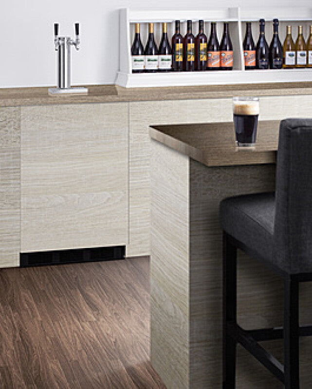 24" Wide Built-in Kegerator, ADA Compliant (panel Not Included) - (SBC58BLBIADAIF)