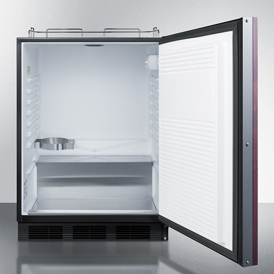 24" Wide Built-in Kegerator, ADA Compliant (panel Not Included) - (SBC58BLBIADANKIF)