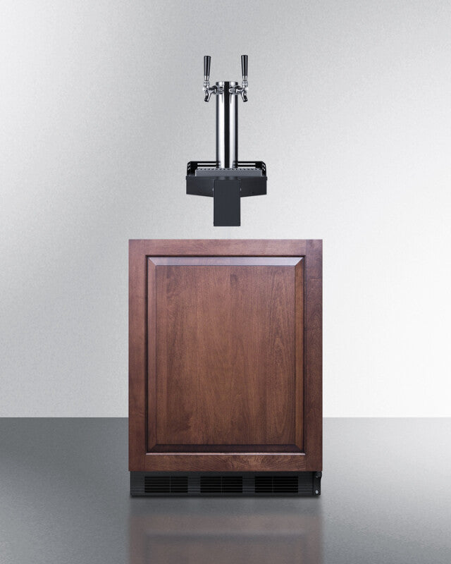 24" Wide Built-In Floating Tap Beer Kegerator, ADA-Compliant - (SBC58BLIFFLTWADA)