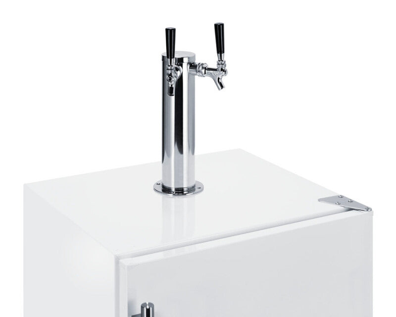 24" Wide Built-in Cold Brew Coffee Kegerator, ADA Compliant - (SBC58WHBIADACFTWIN)