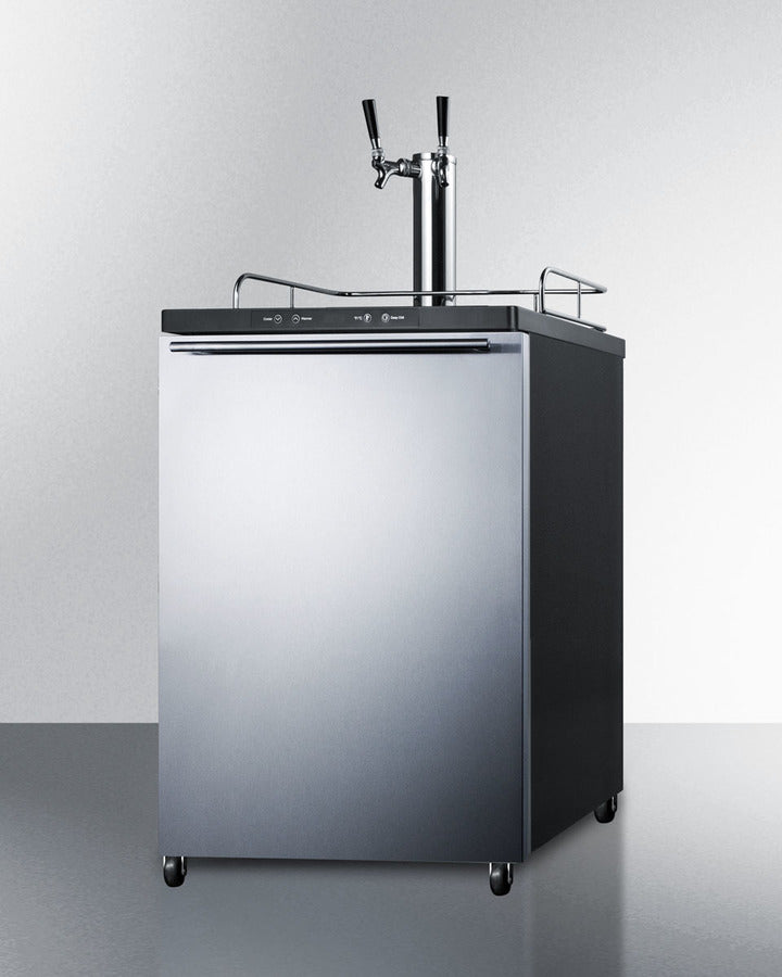 24" Wide Kegerator - (SBC635M7SSHHTWIN)