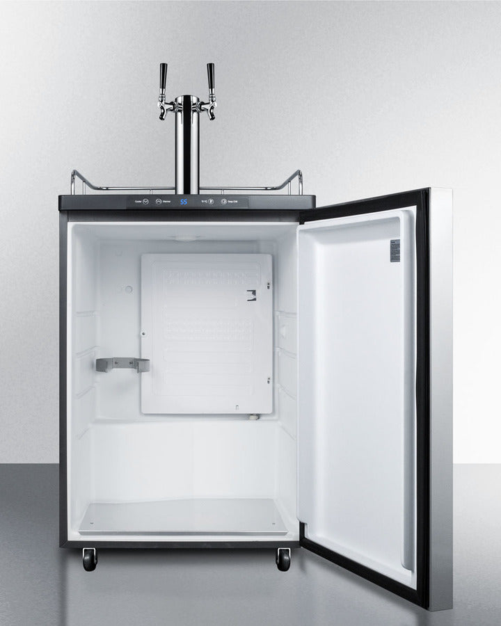 24" Wide Built-in Kegerator - (SBC635MBI7SSHHTWIN)