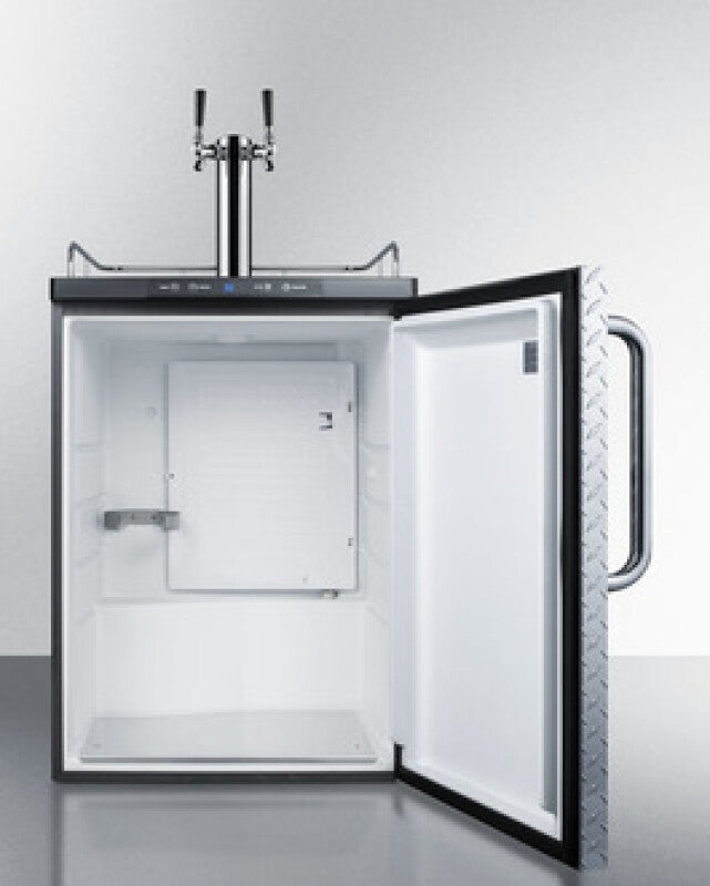 24" Wide Built-in Kegerator - (SBC635MBIDPLTWIN)