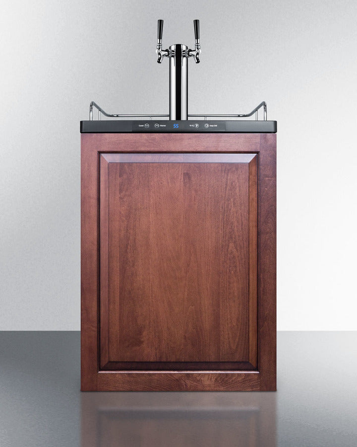 24" Wide Built-in Kegerator (panel Not Included) - (SBC635MBIIFTWIN)