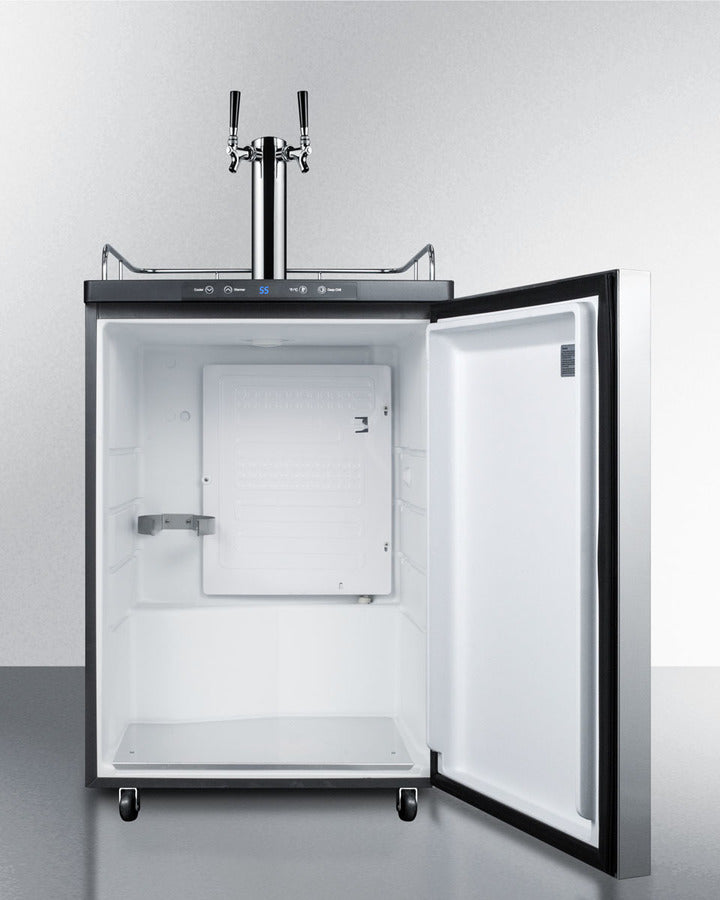 24" Wide Built-in Kegerator - (SBC635MBISSHHTWIN)