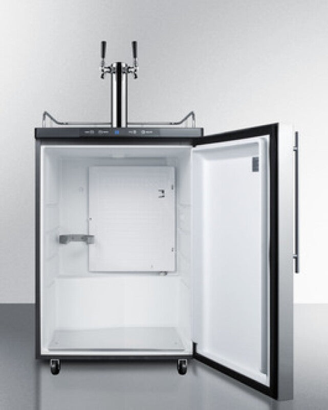 24" Wide Built-in Kegerator - (SBC635MBISSHVTWIN)